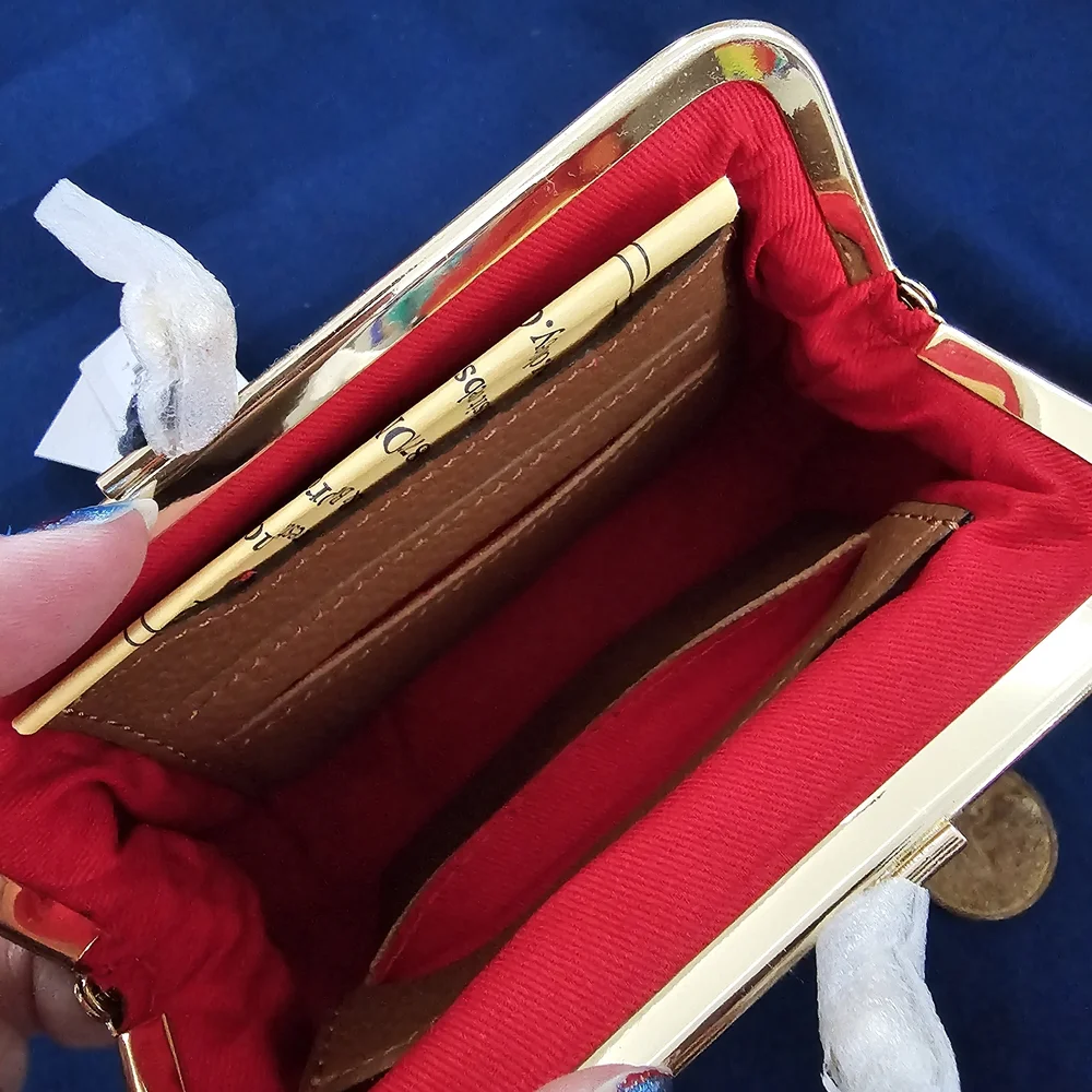 Dooney & Bourke Brown Leather Coin Purse - Picture 2 of 4